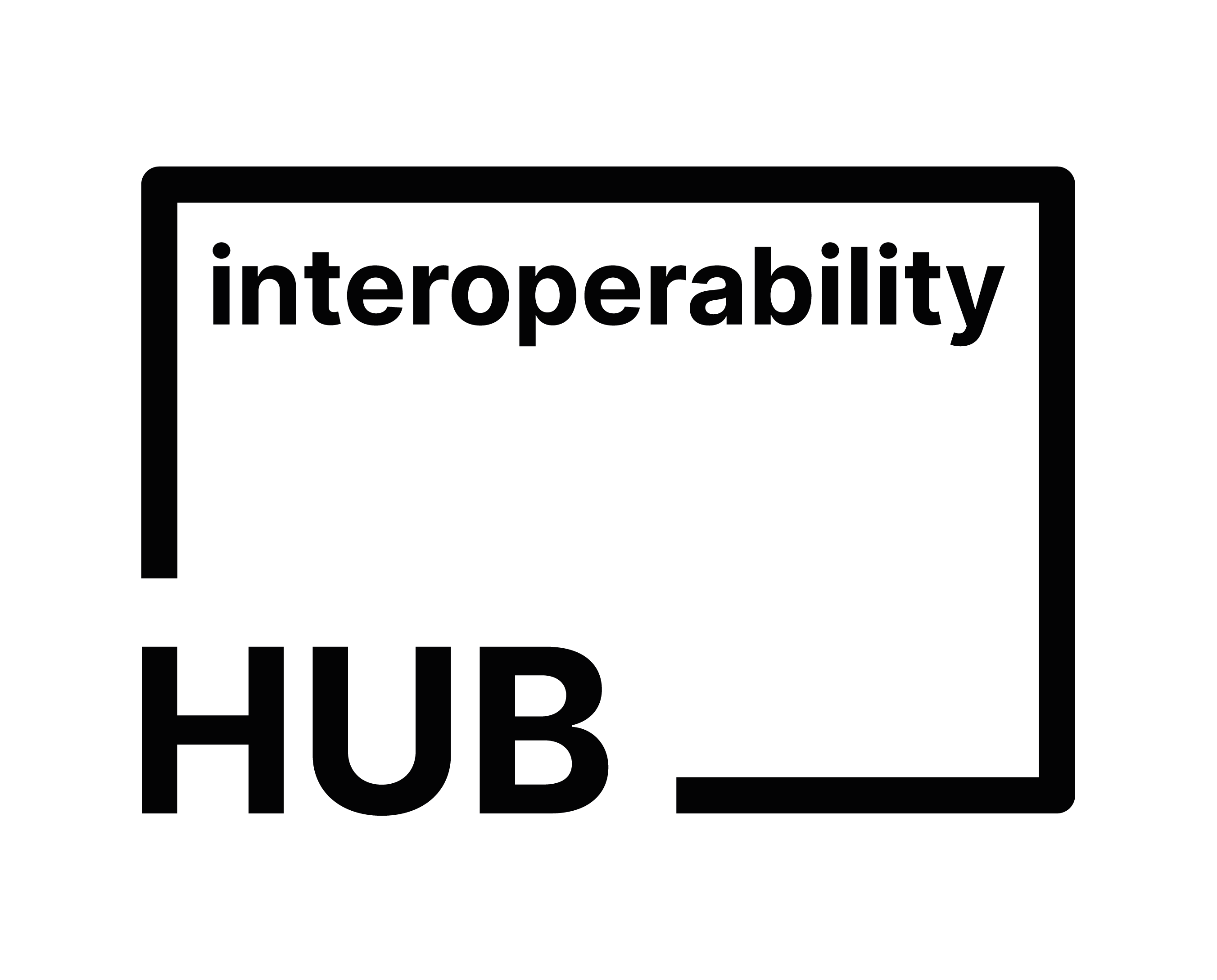 Interoperability Booth Logo-main-black